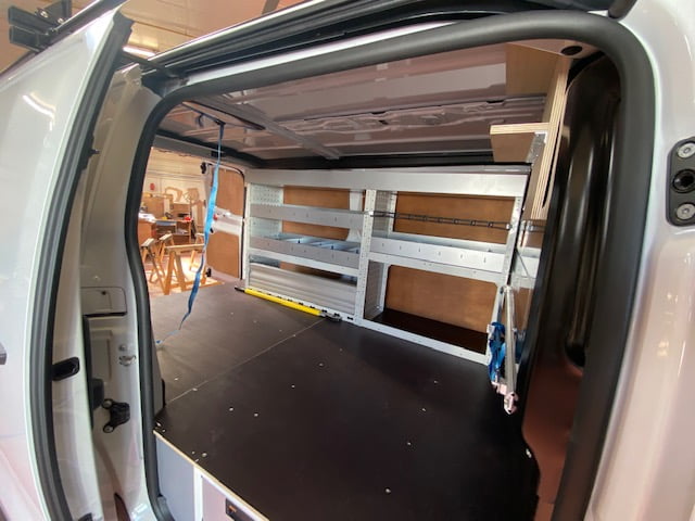 L'aménagement d'un véhicule pour une entreprise